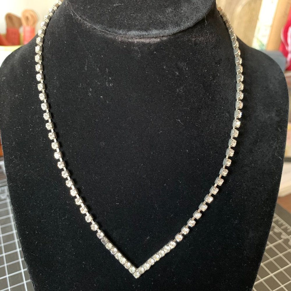 Vintage Rhinestone Necklace